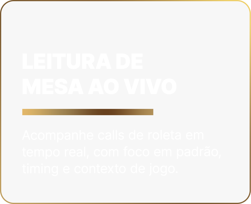 Leitura de Mesa ao Vivo